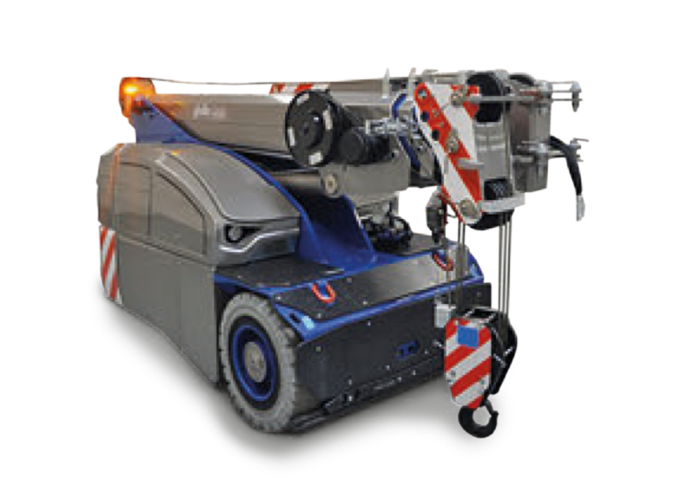 Valla 110R - new generation mini cranes