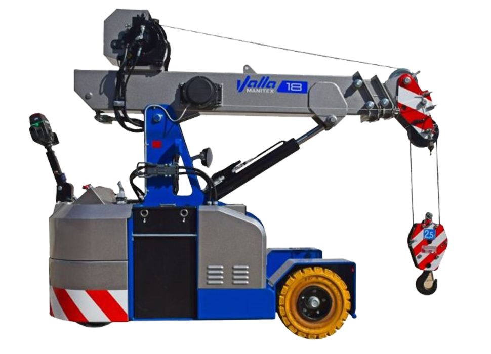 Valla-18E pick and carry crane