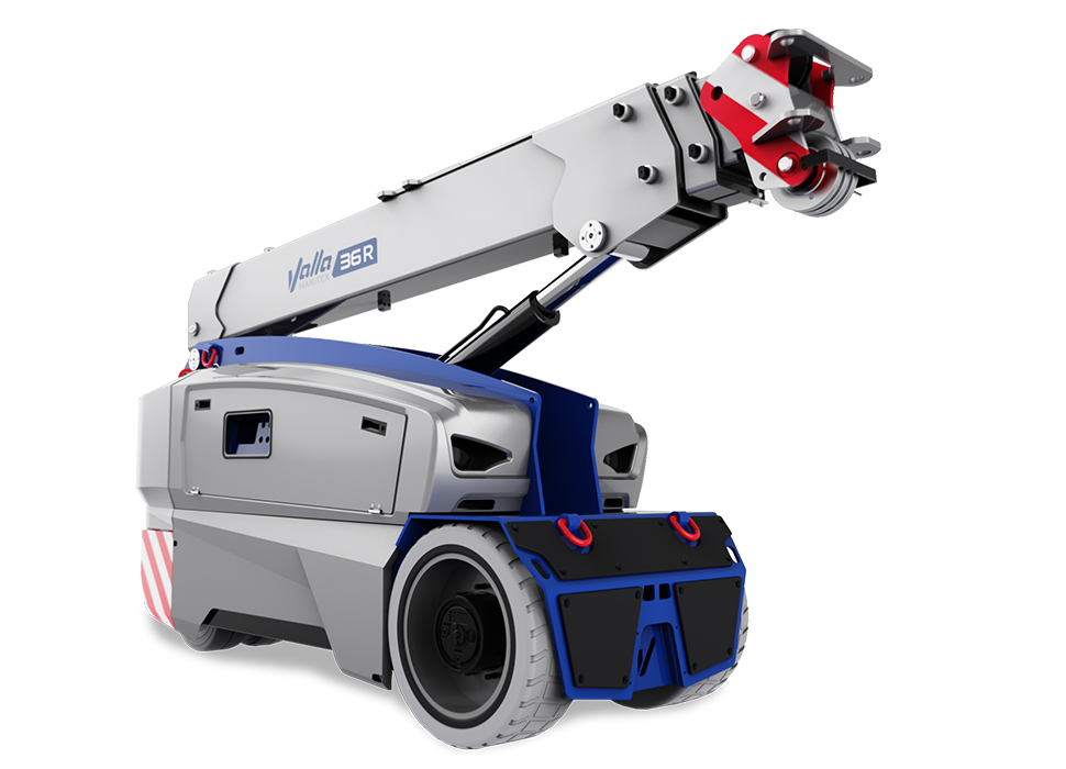 Valla_36R new generation electric mini crane